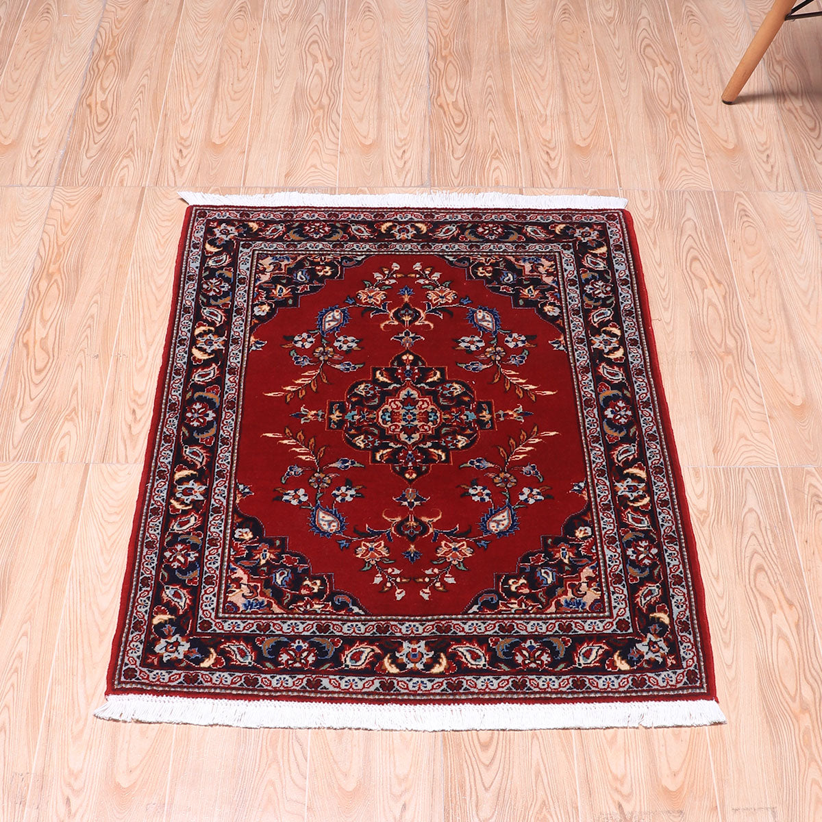 ペルシャ絨毯(イラン産)カーシャーン 91×70cm(FS-70059)