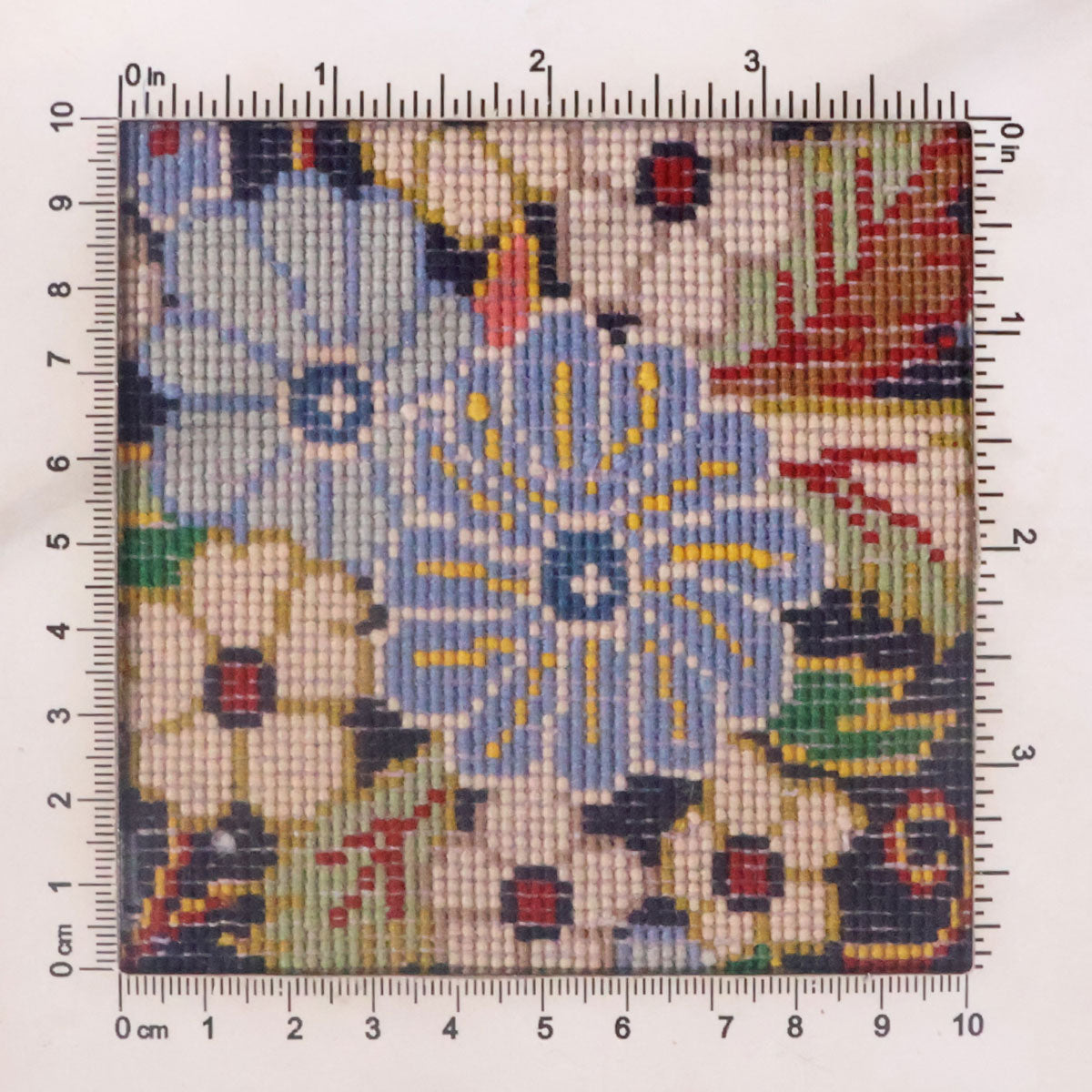 ペルシャ絨毯(イラン産)クム 102×67cm(FS-70060)