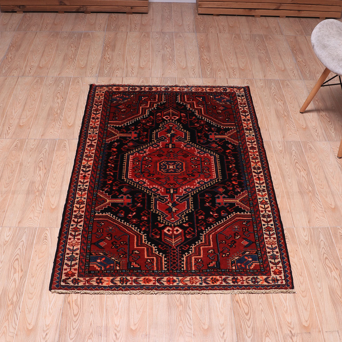 ペルシャ絨毯(イラン産)ゴルトク 140×90cm(FS-70061)