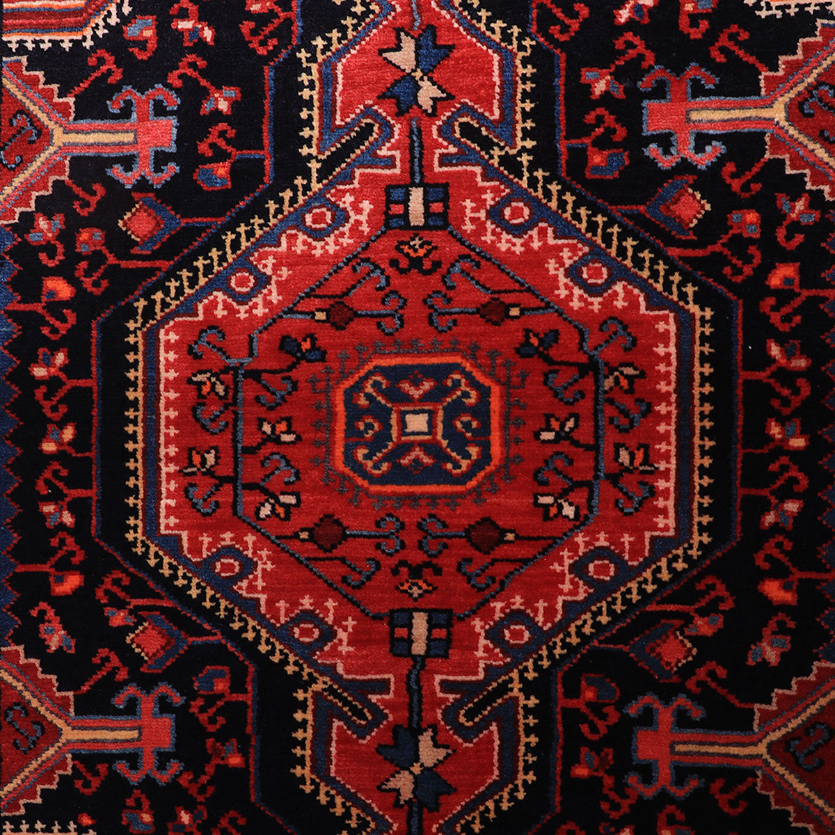 ペルシャ絨毯(イラン産)ゴルトク 140×90cm(FS-70061)