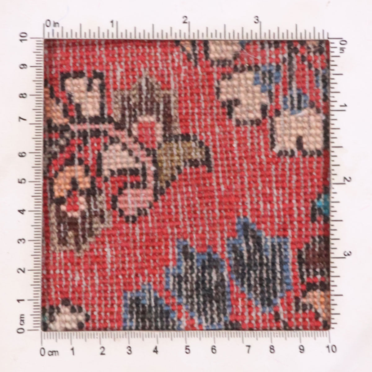 ペルシャ絨毯(イラン産)サルーク 75×56cm(FS-70064)