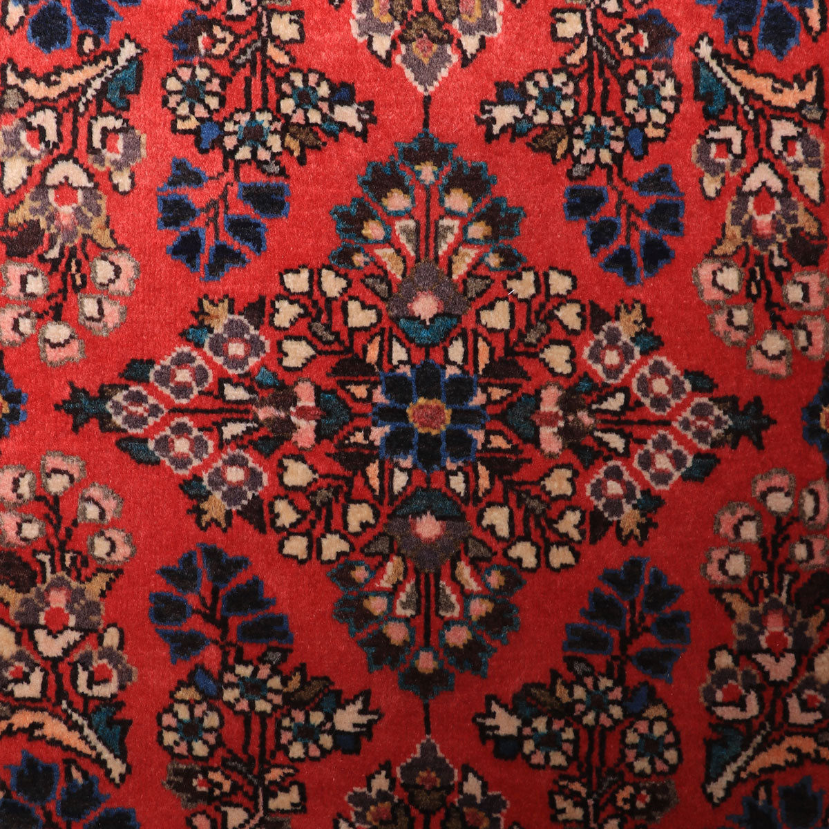 ペルシャ絨毯(イラン産)サルーク 75×56cm(FS-70064)