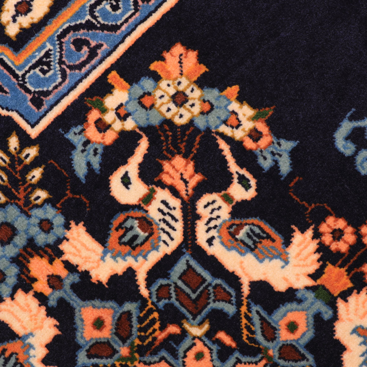 ペルシャ絨毯(イラン産)ケルマン 99×72cm(FS-70065)