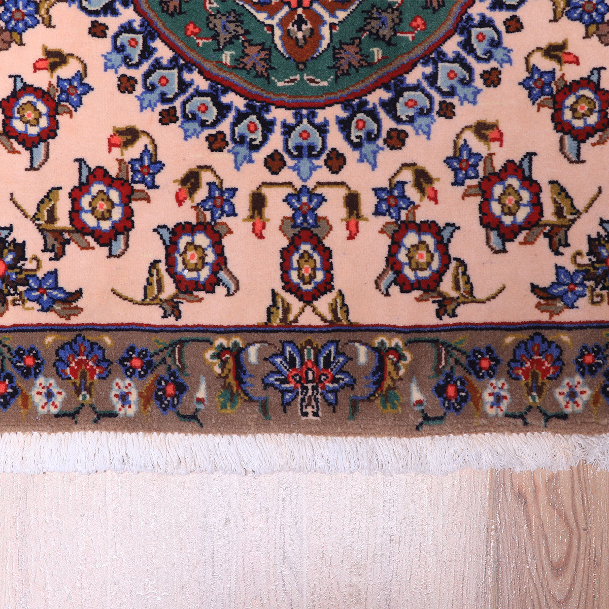 ペルシャ絨毯(イラン産)カーシャーン 100×67cm(FS-70066)