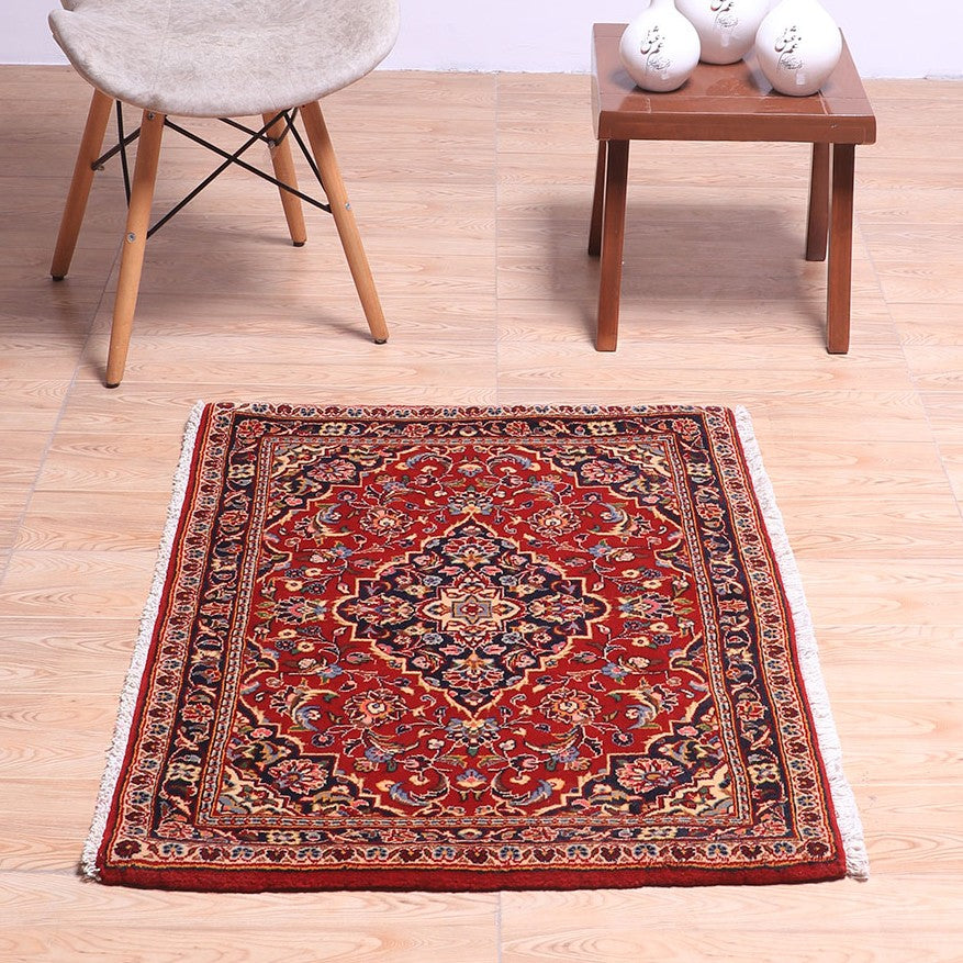 ペルシャ絨毯(イラン産)ゴルトク 100×75cm(FS-70067)