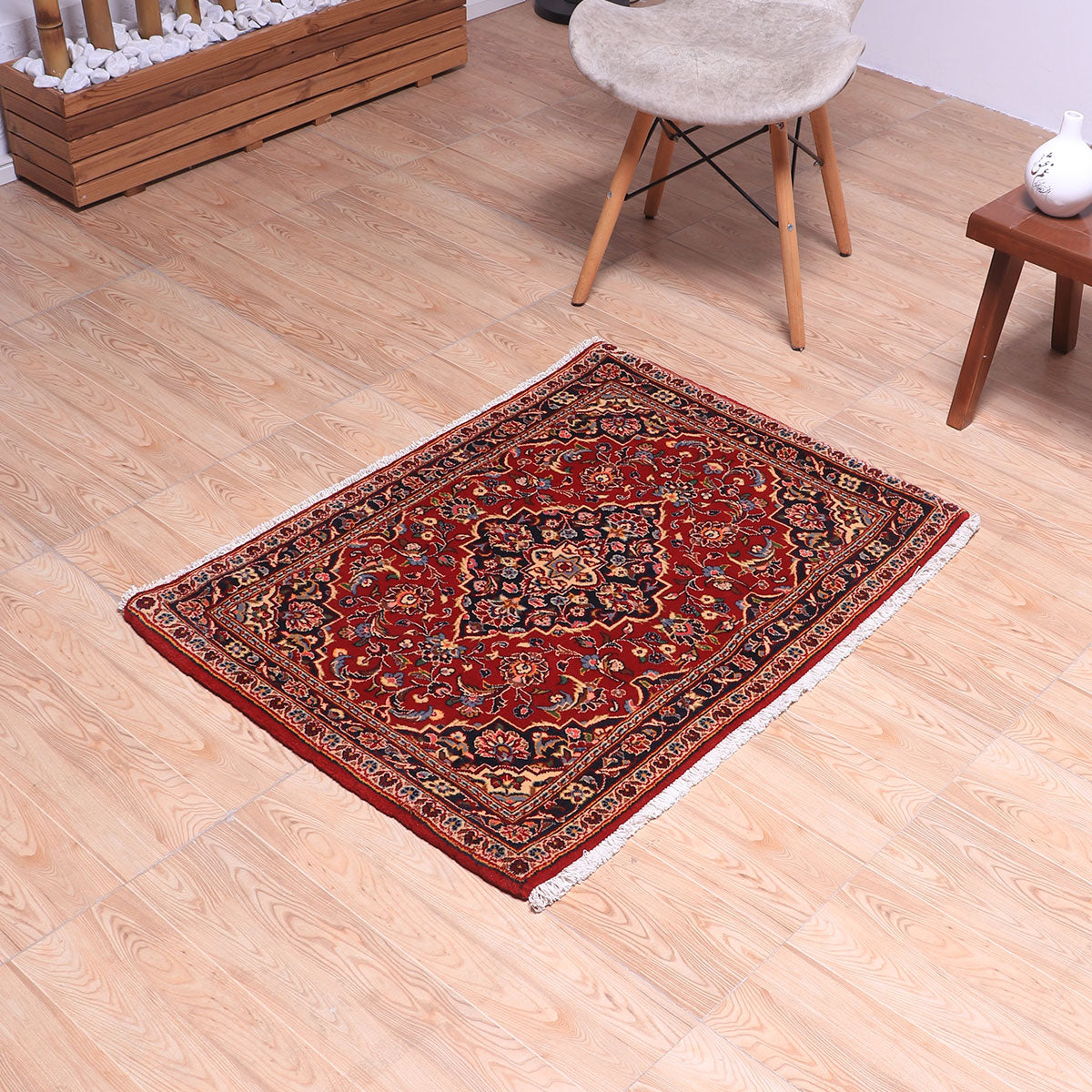 ペルシャ絨毯(イラン産)ゴルトク 100×73cm(FS-70068)