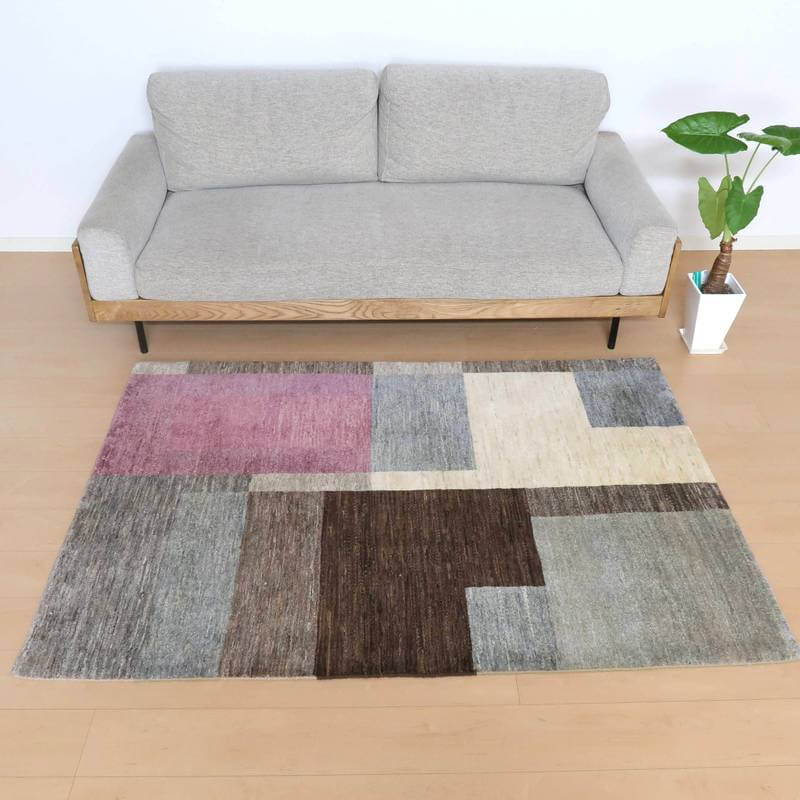 プレミアムギャッベ/ホシナマイ(カシュクリ) 177×123cm(HL-10861)