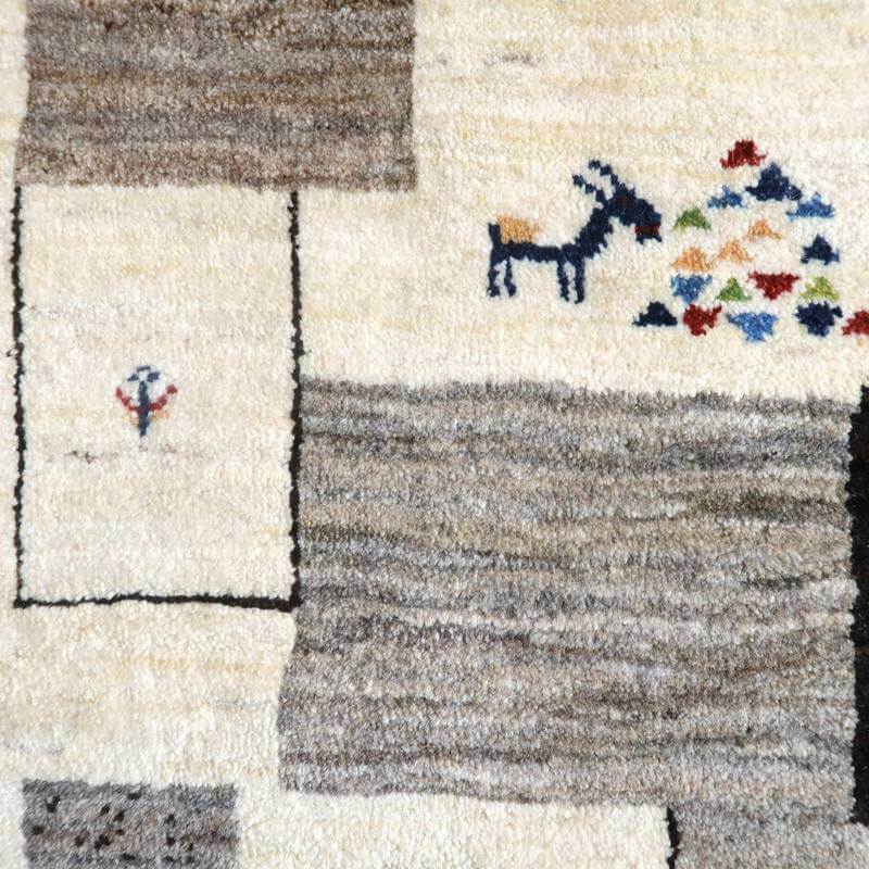 プレミアムギャッベ/ホシナマイ(カシュクリ) 199×138cm(HL-10871)