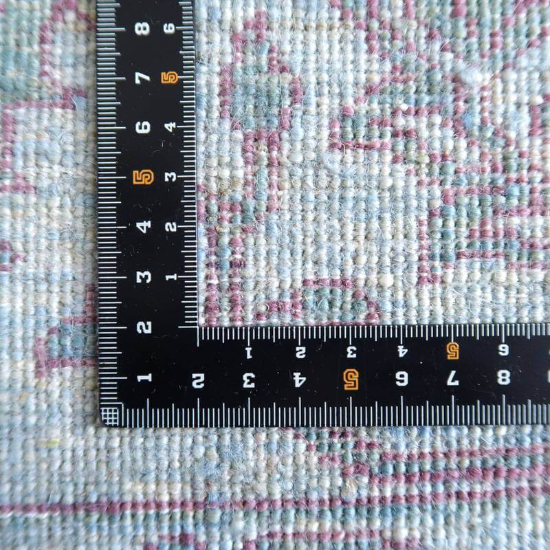 プレミアムギャッベ/ホシナマイ(ルリバフ) 242×171cm(HL-10895)