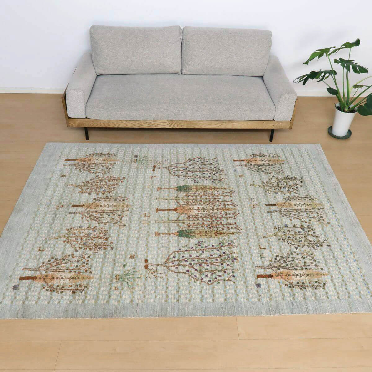 プレミアムギャッベ/ホシナマイ(カシュクリ) 238×167cm(HL-11116)