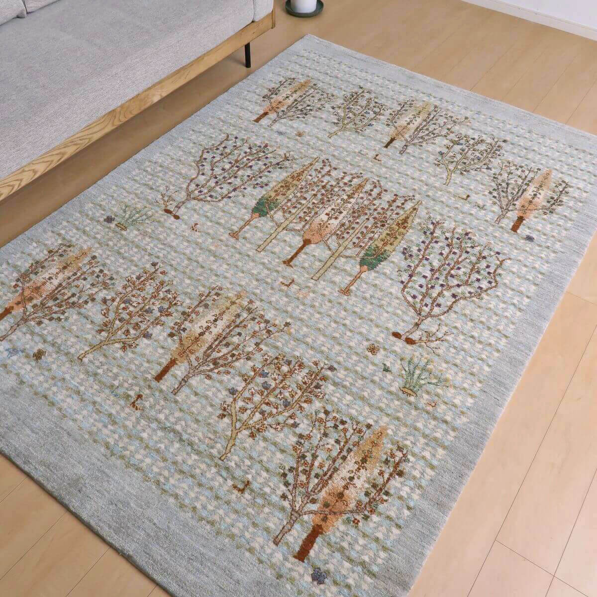 プレミアムギャッベ/ホシナマイ(カシュクリ) 238×167cm(HL-11116)