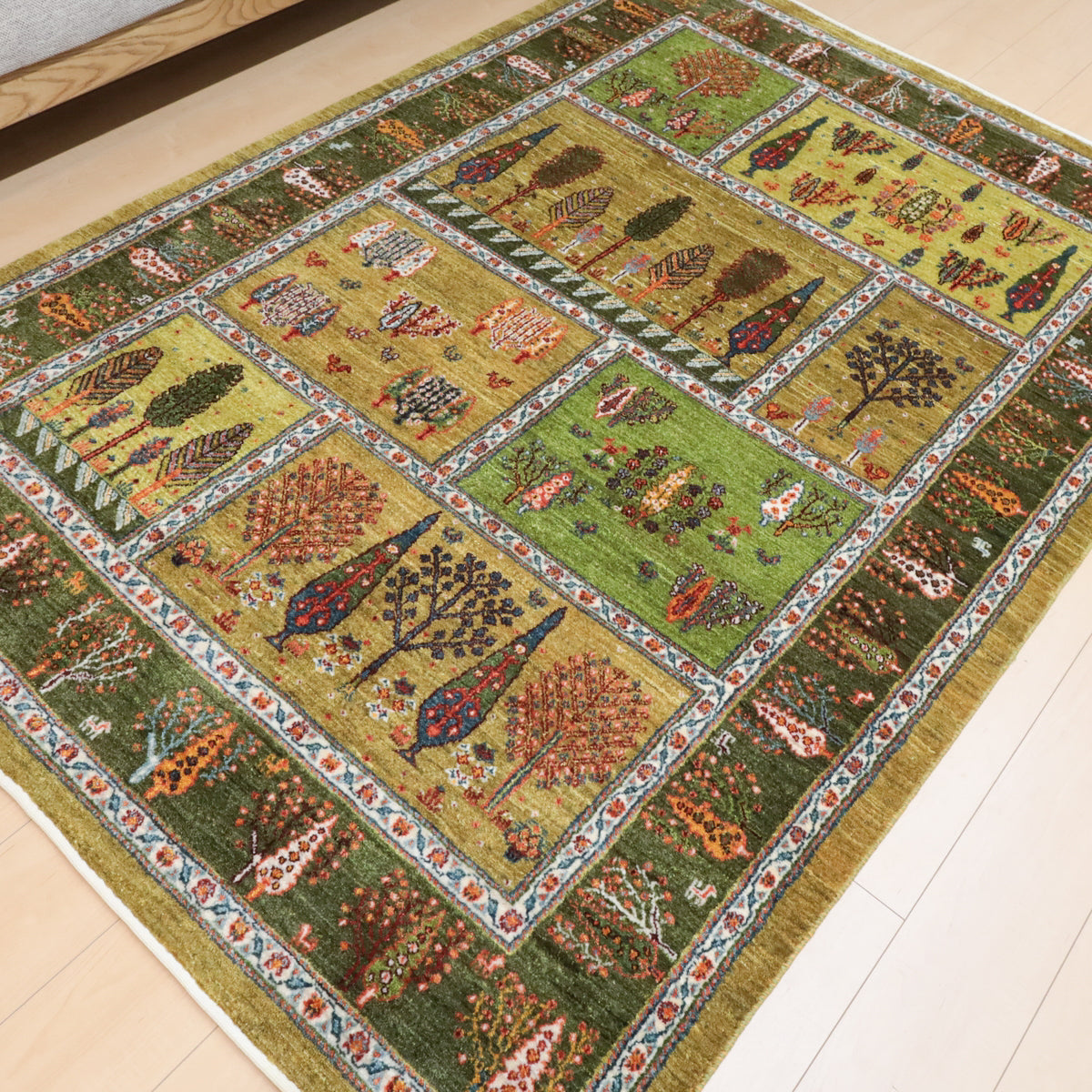 ギャッベ(ルリバフ) 212×145cm(HL-11791)