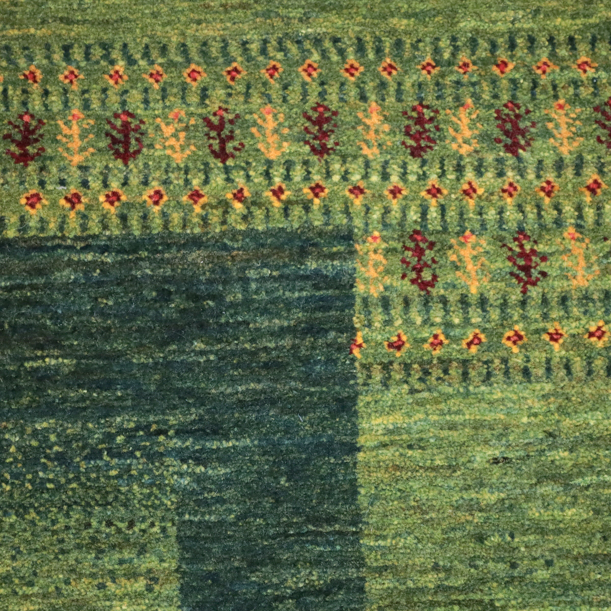 ギャッベ(ルリバフ) 252×176cm(HL-12057)