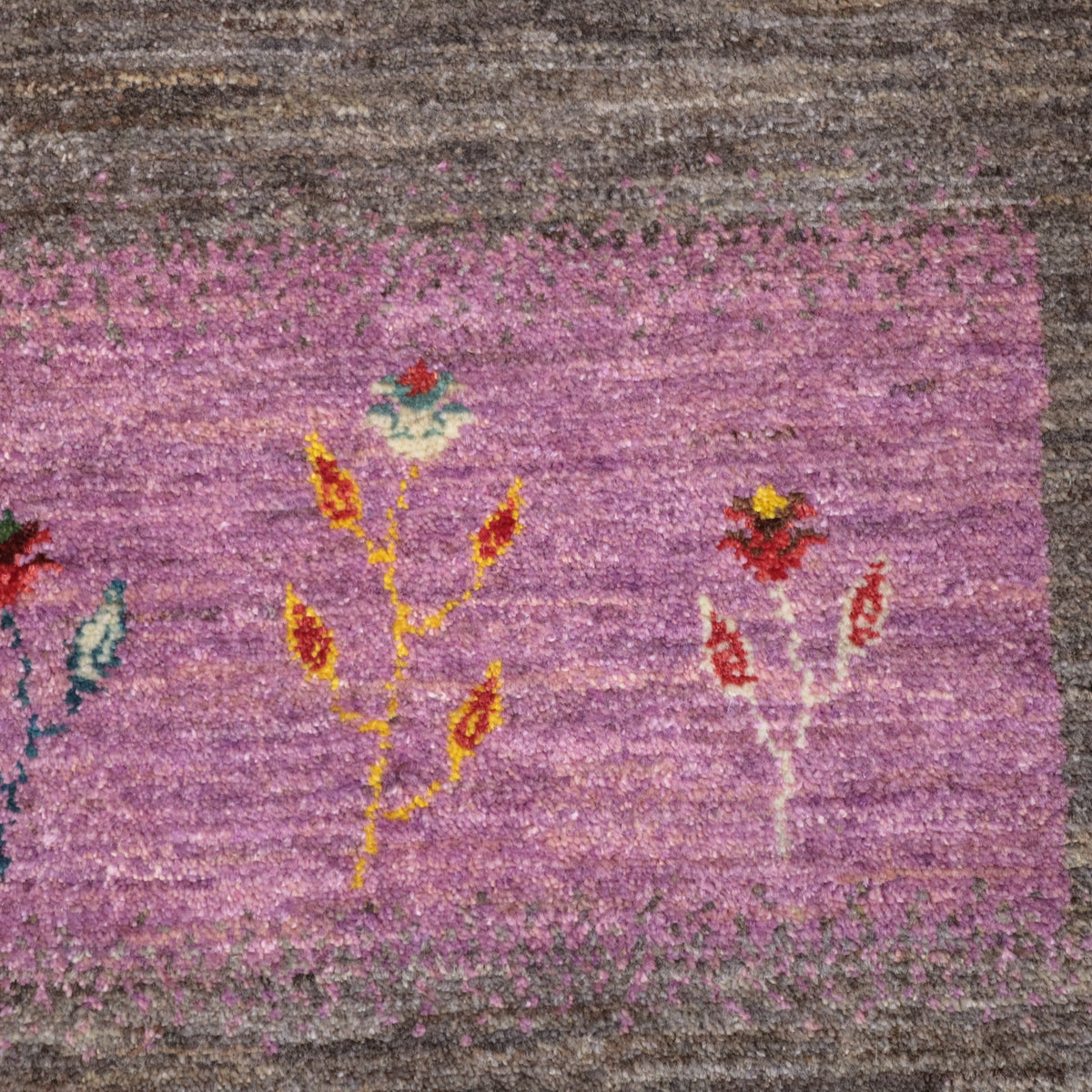 ギャッベ(ルリバフ) 200×203cm(HL-12060)