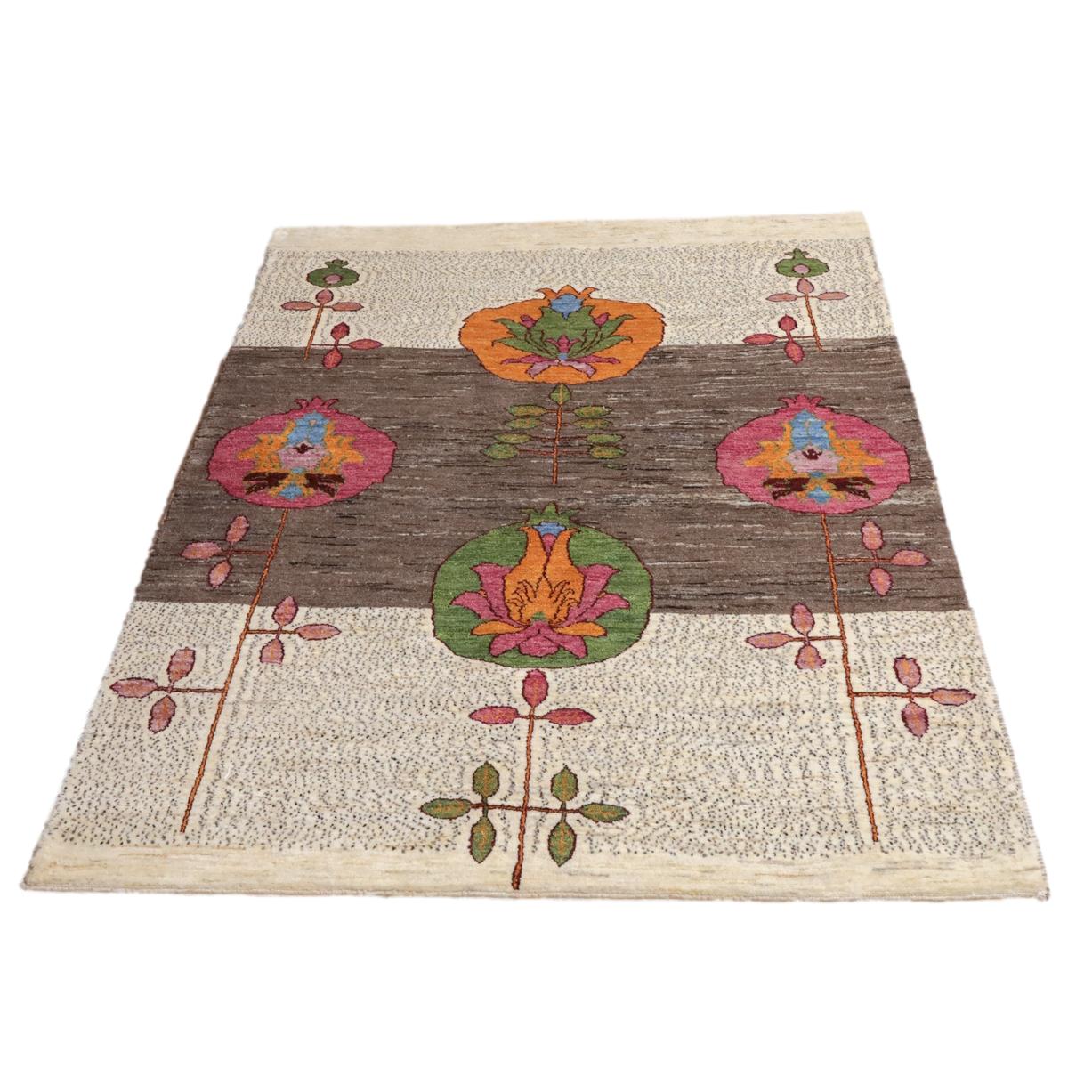 ギャッベ(ルリバフ) 192×142cm(HL-12069)