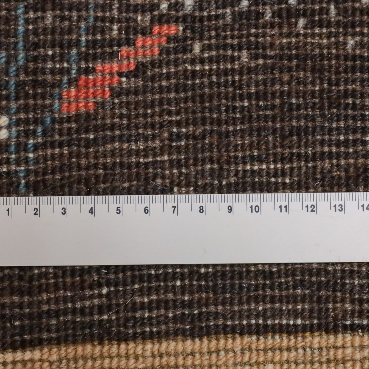 ギャッベ(ルリバフ) 199×203cm(HL-12142)