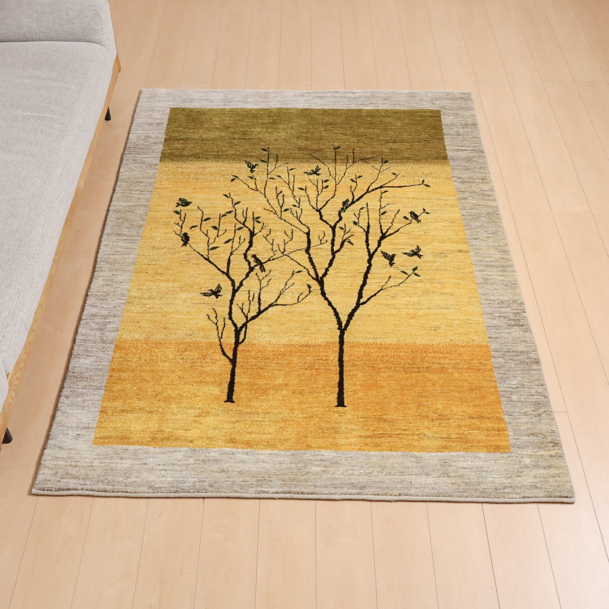 ギャッベ(カシュクリ) 202×150cm(HL-12160)