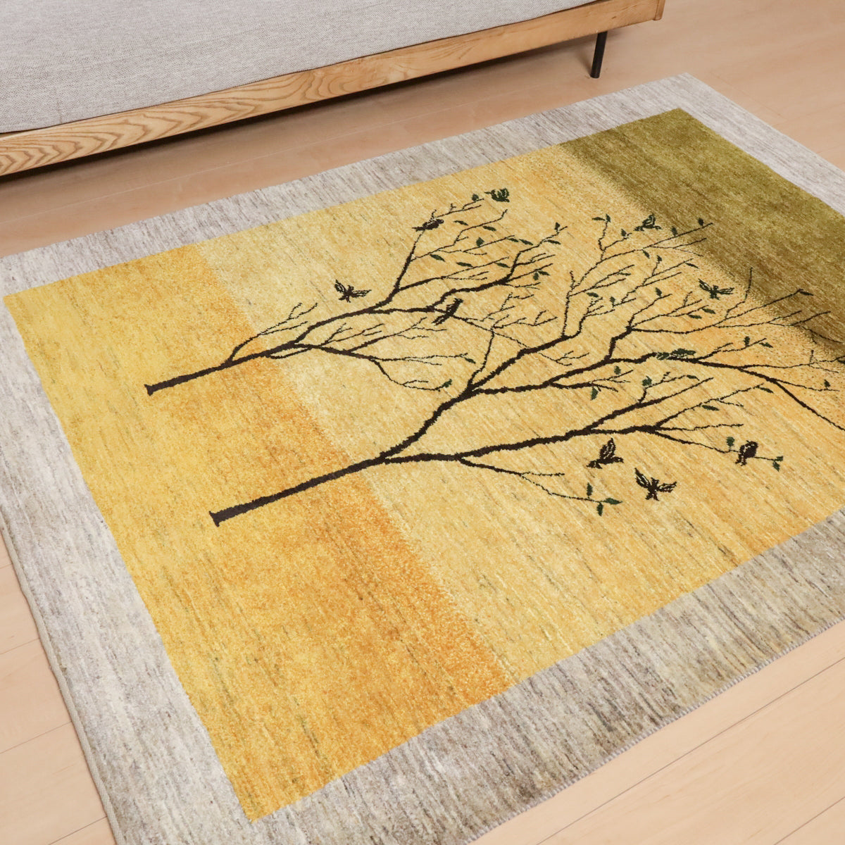 ギャッベ(カシュクリ) 202×150cm(HL-12160)