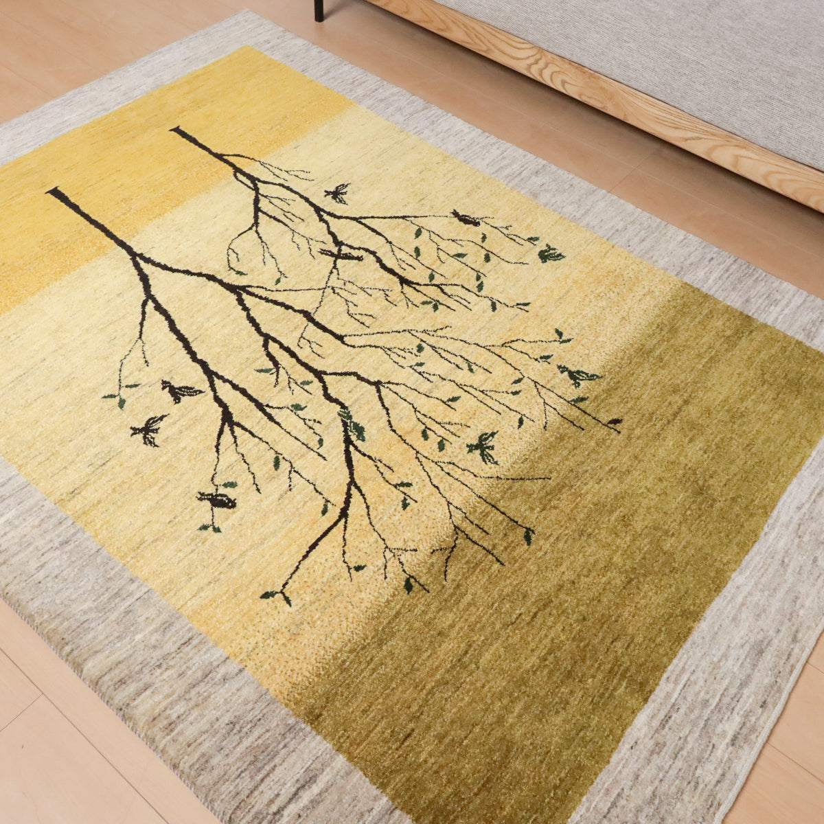 ギャッベ(カシュクリ) 202×150cm(HL-12160)