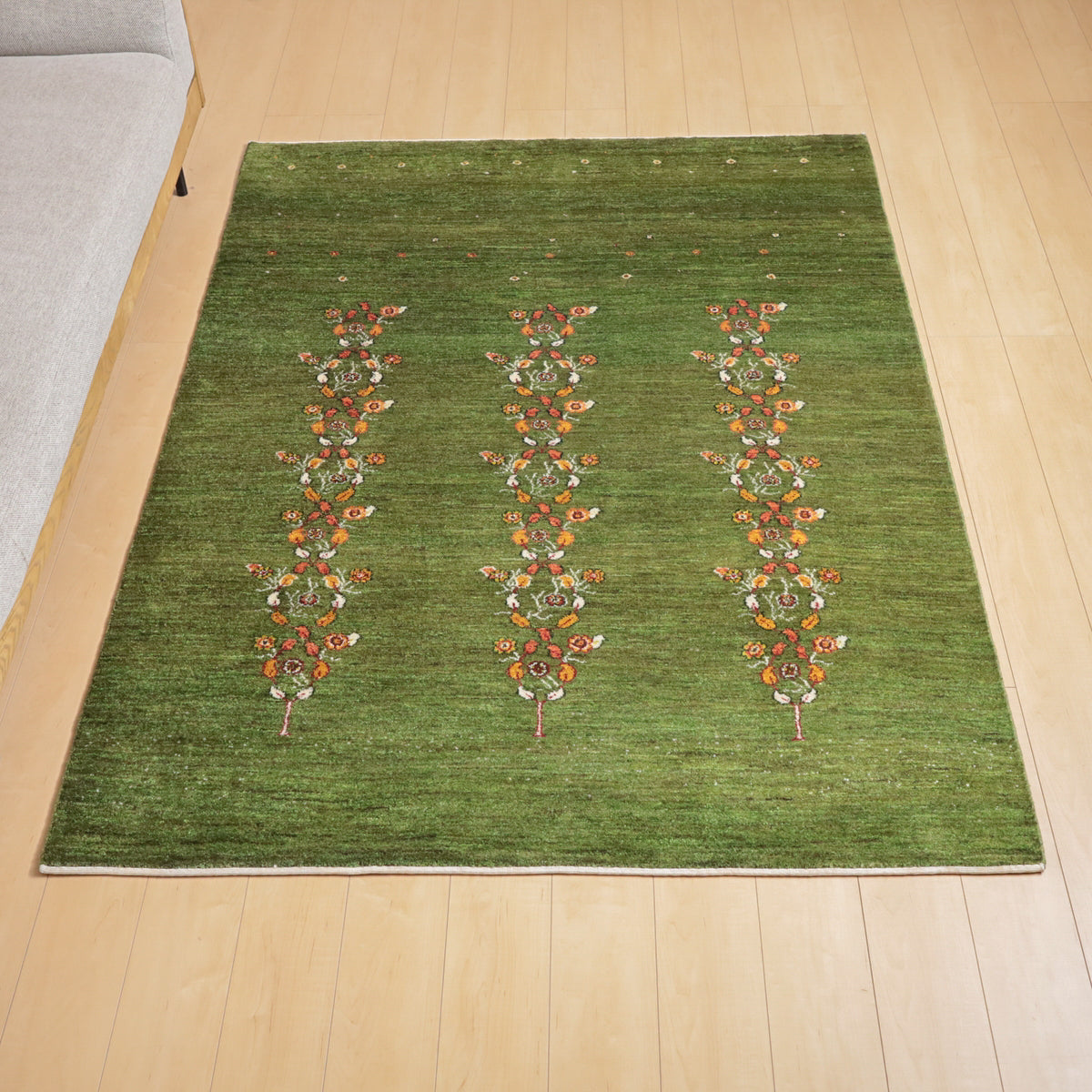 ギャッベ(カシュクリ) 203×151cm(HL-12223)