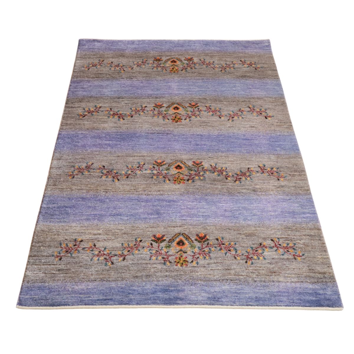 プレミアムギャッベ(ルリバフ) 207×139cm(HL-12314)