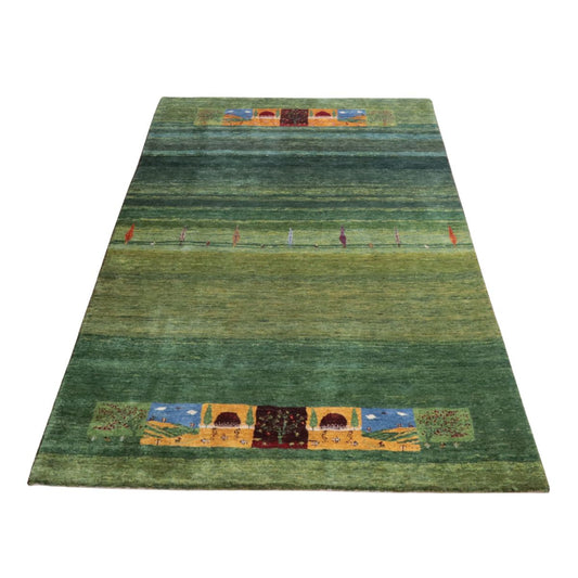 ギャッベ(カシュクリ) 224×143cm(HL-12443)
