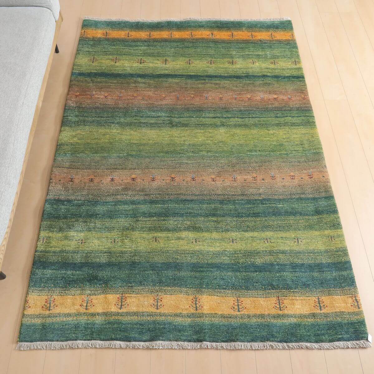 プレミアムギャッベ/ホシナマイ(カシュクリ) 225×157cm(HL-26476)