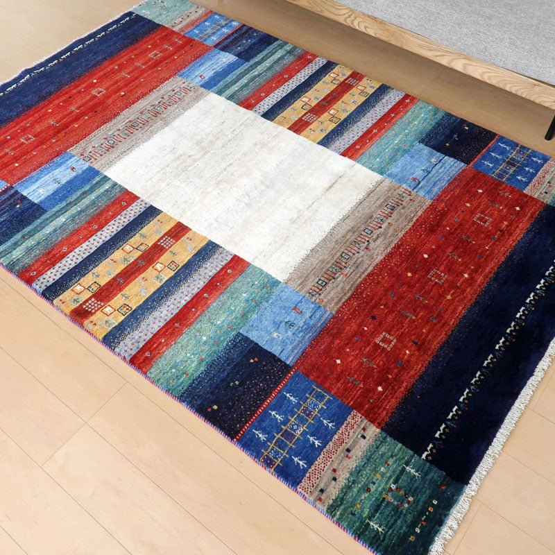 プレミアムギャッベ/ホシナマイ(カシュクリ) 223×153cm(HL-29079)