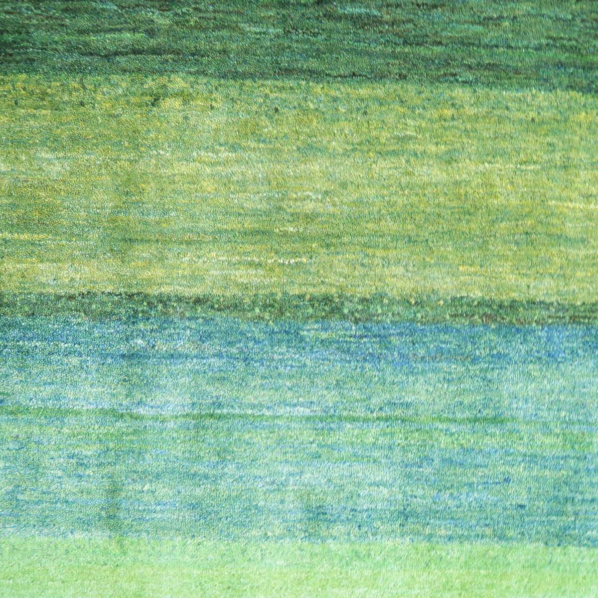プレミアムギャッベ/ホシナマイ(ルリバフ) 206×203cm(HL-31154)