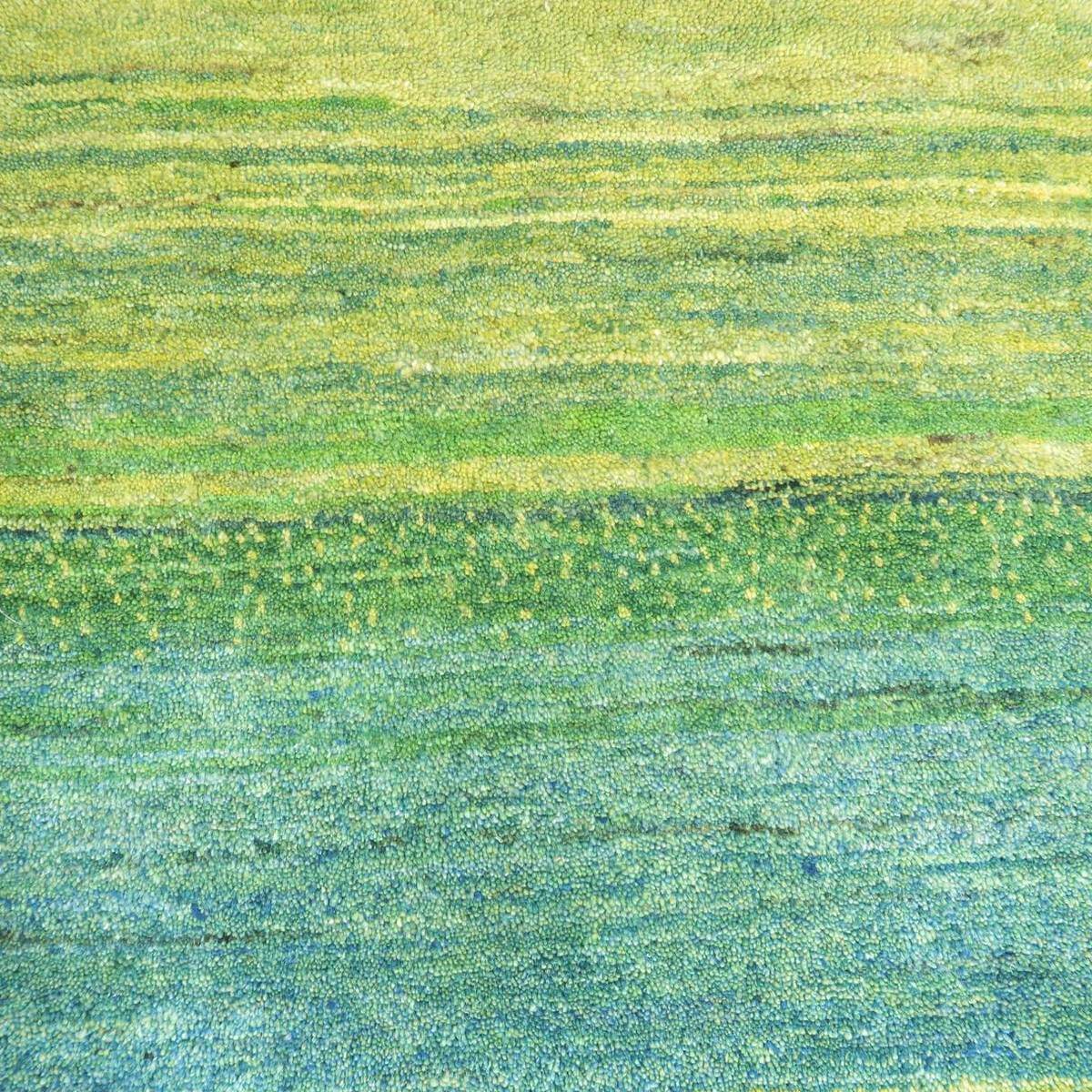 プレミアムギャッベ/ホシナマイ(ルリバフ) 206×203cm(HL-31154)