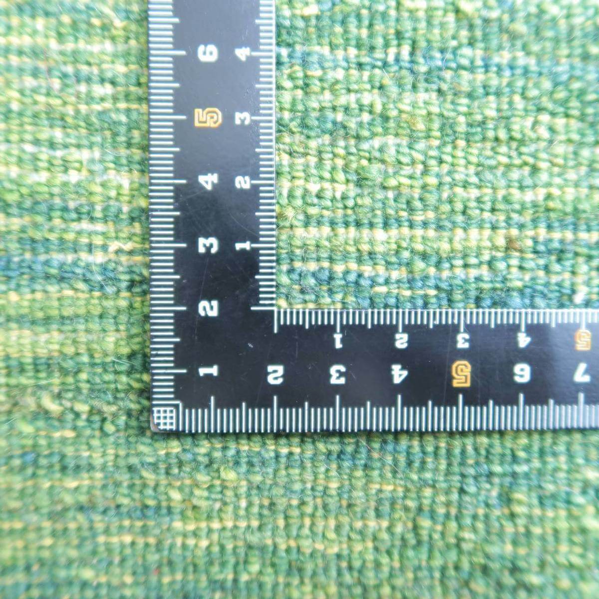 プレミアムギャッベ/ホシナマイ(ルリバフ) 206×203cm(HL-31154)
