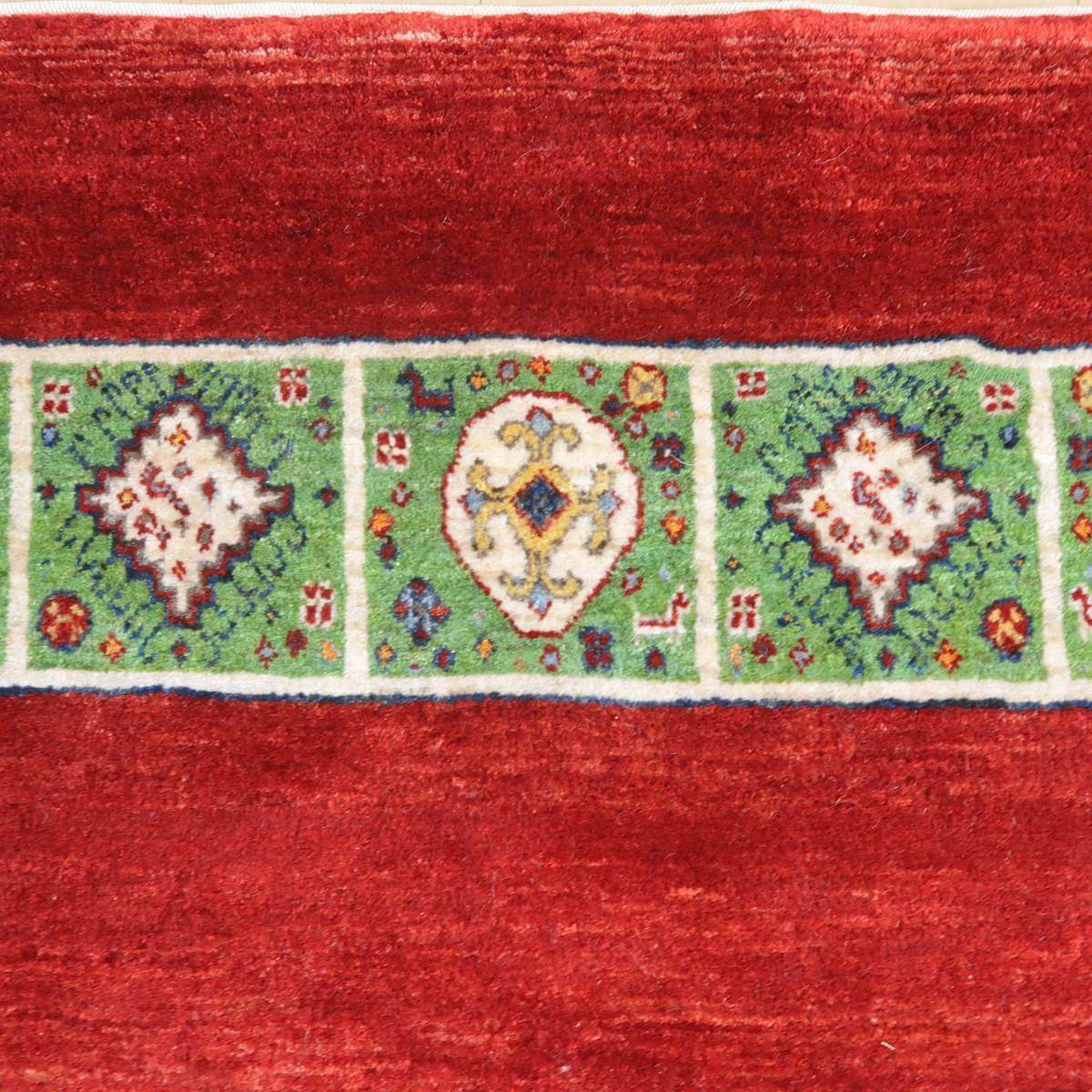 プレミアムギャッベ/ホシナマイ(ルリバフ) 228×169cm(HL-35537)