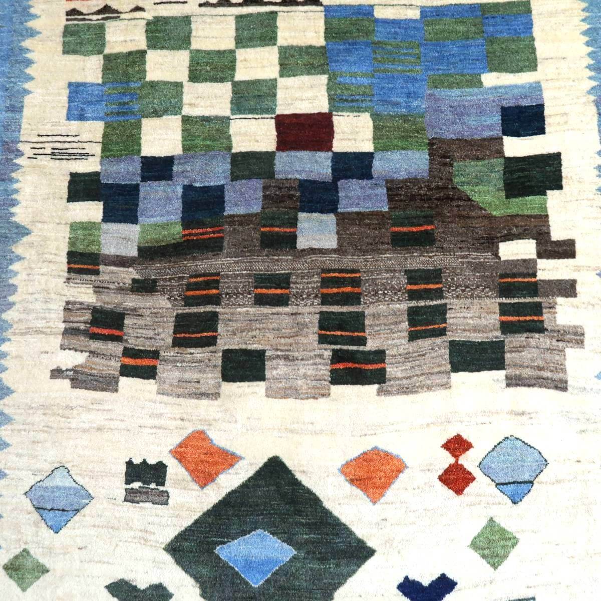 プレミアムギャッベ/ホシナマイ(カシュクリ) 244×172cm(HL-37104)