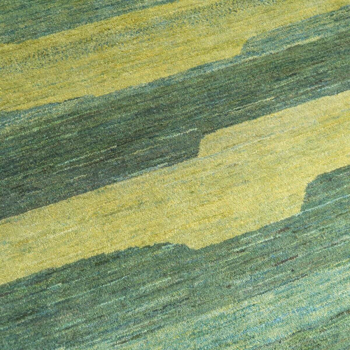 プレミアムギャッベ/ホシナマイ(ルリバフ) 234×164cm(HL-37589)