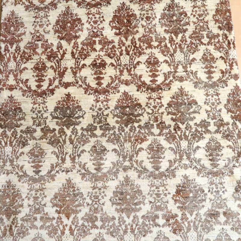 プレミアムギャッベ/ホシナマイ(ルリバフ) 211×145cm(HL-38976)