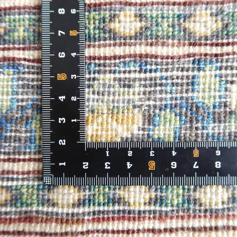 プレミアムギャッベ/ホシナマイ(ルリバフ) 245×157cm(HL-48664)