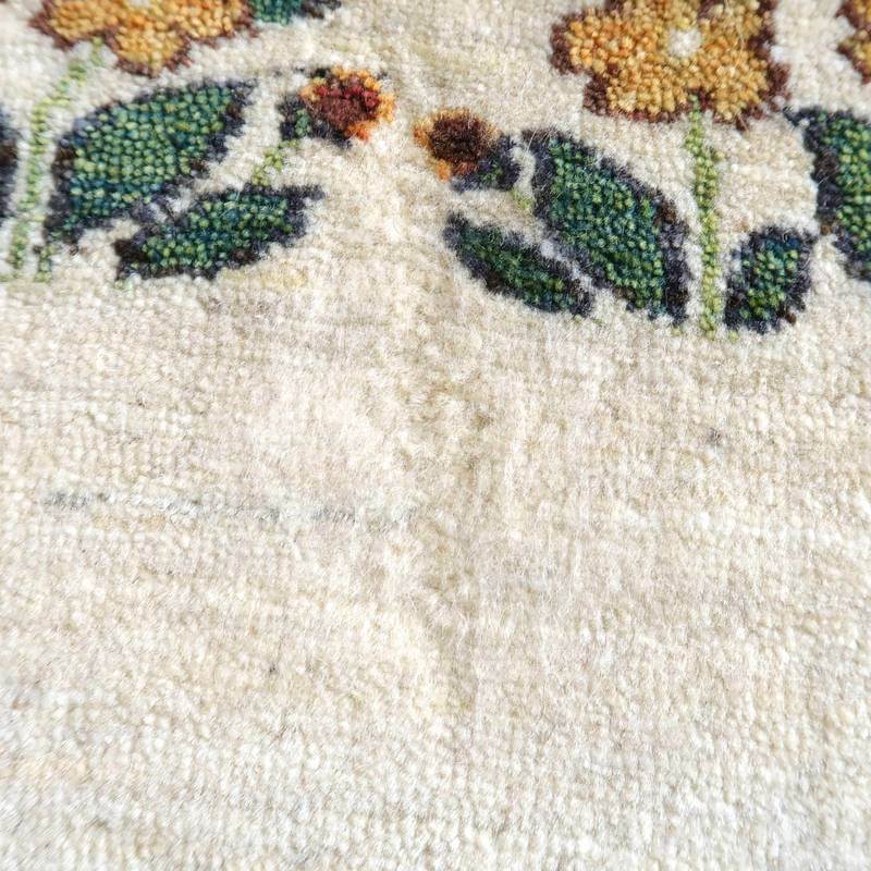 プレミアムギャッベ/ホシナマイ(ルリバフ) 245×157cm(HL-48664)