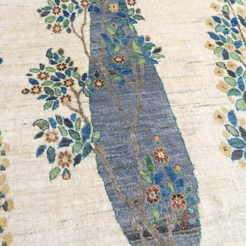 プレミアムギャッベ/ホシナマイ(ルリバフ) 245×157cm(HL-48664)