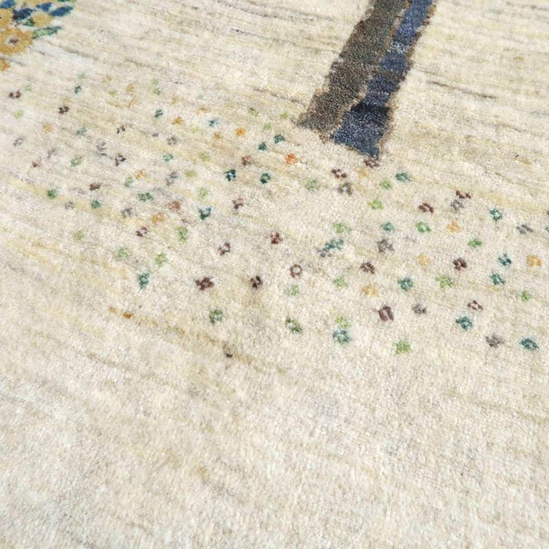 プレミアムギャッベ/ホシナマイ(ルリバフ) 245×157cm(HL-48664)