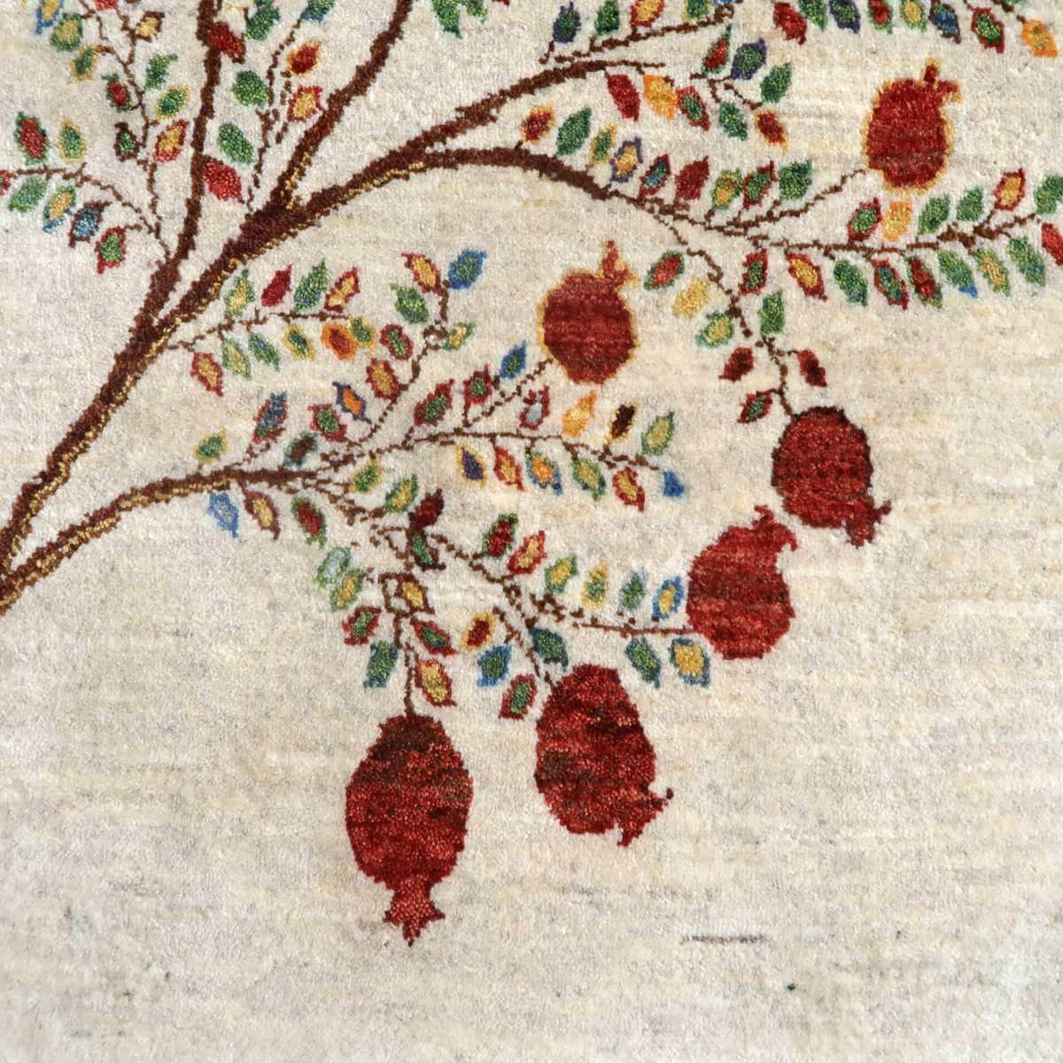 プレミアムギャッベ/ホシナマイ(ルリバフ) 248×170cm(HL-73313)