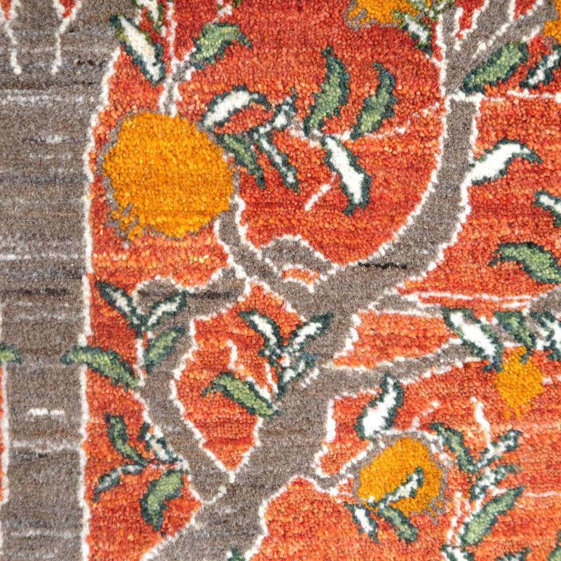 プレミアムギャッベ/ホシナマイ(ルリバフ) 207×151cm(HL-89407)