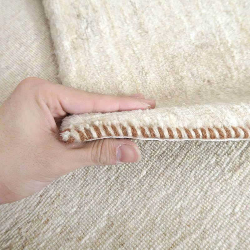 プレミアムギャッベ/ホシナマイ(ルリバフ) 242×180cm(HL-91243)