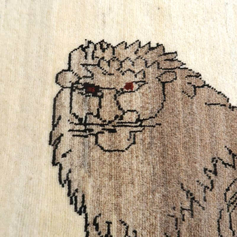 プレミアムギャッベ/ホシナマイ(カシュクリ) 148×98cm(HM-10905)