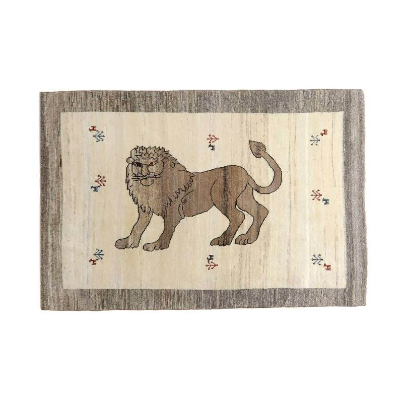 プレミアムギャッベ/ホシナマイ(カシュクリ) 148×98cm(HM-10905)