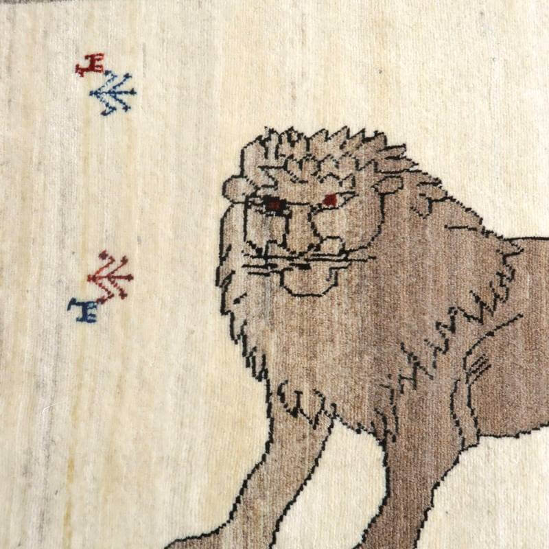 プレミアムギャッベ/ホシナマイ(カシュクリ) 148×98cm(HM-10905)