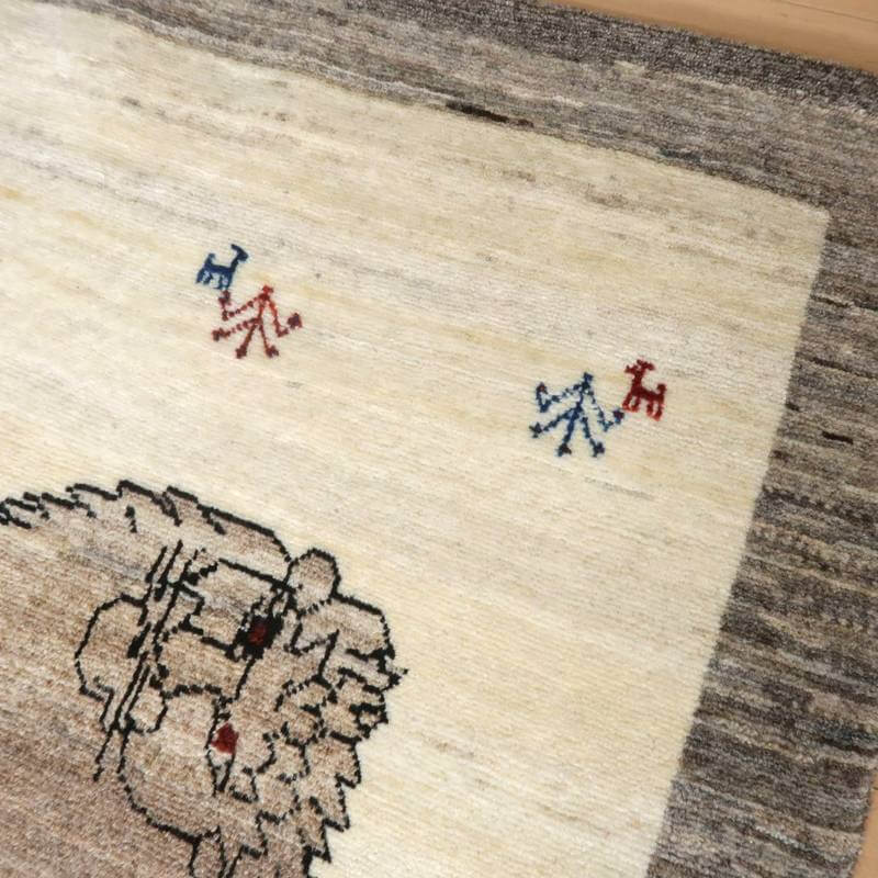 プレミアムギャッベ/ホシナマイ(カシュクリ) 148×98cm(HM-10905)