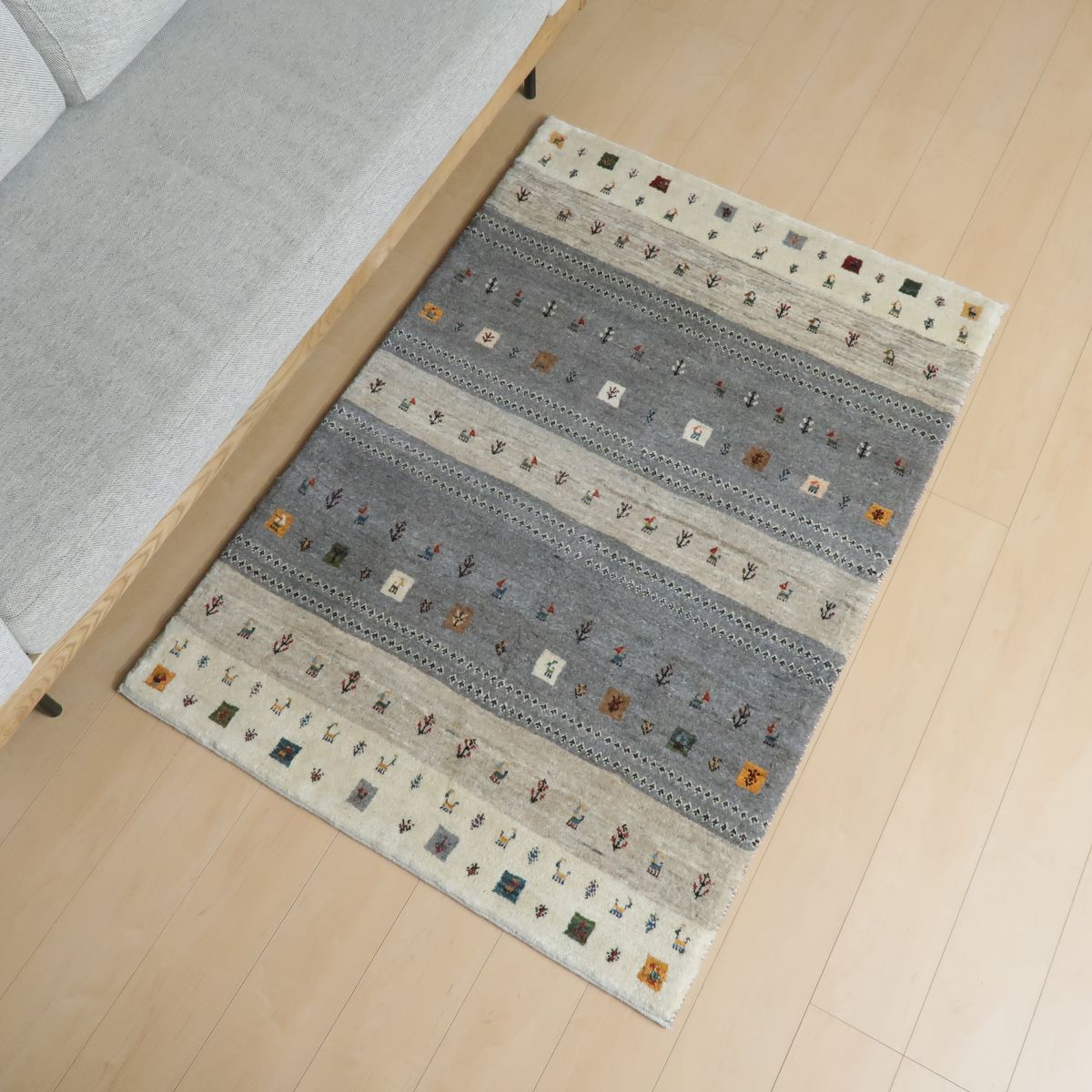 ギャッベ(カシュクリ) 151×105cm(HM-11193)