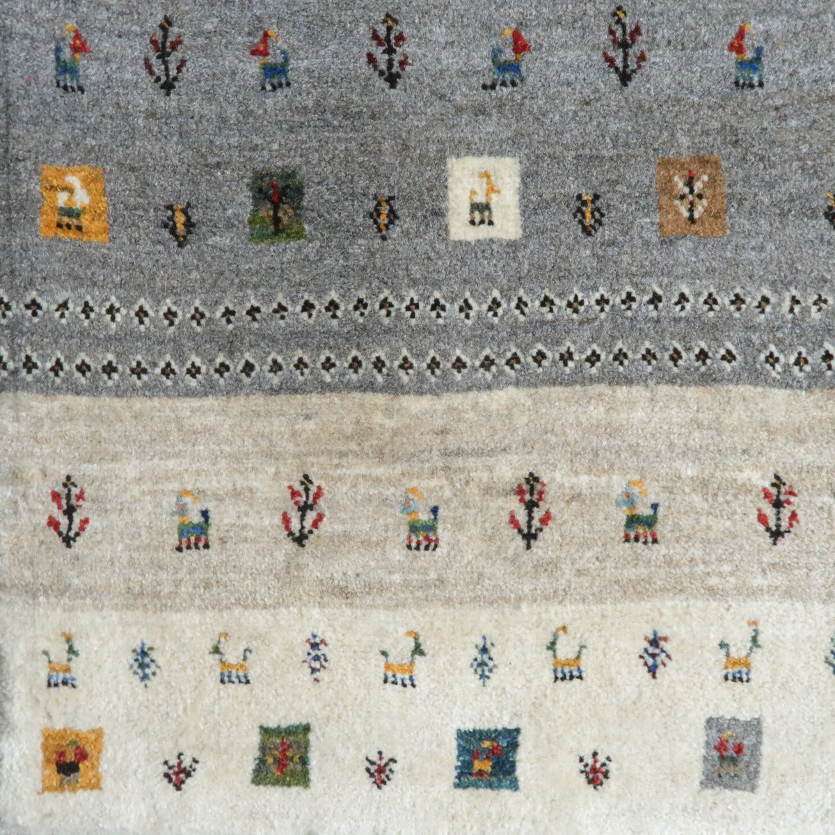 ギャッベ(カシュクリ) 151×105cm(HM-11193)
