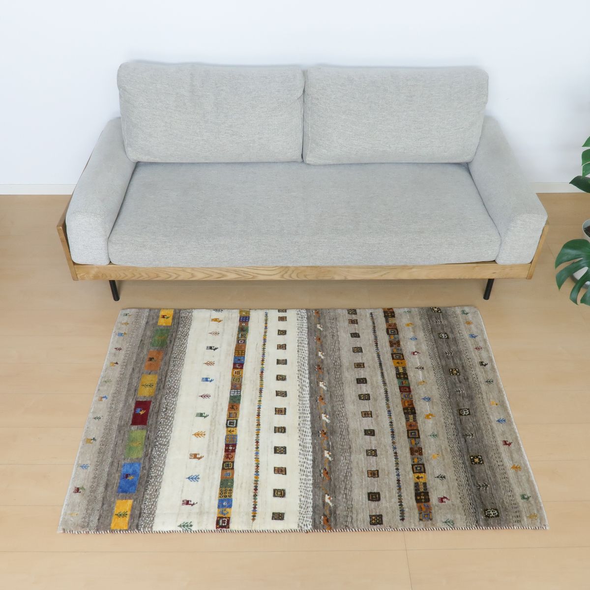 ギャッベ(カシュクリ) 153×100cm(HM-11195)
