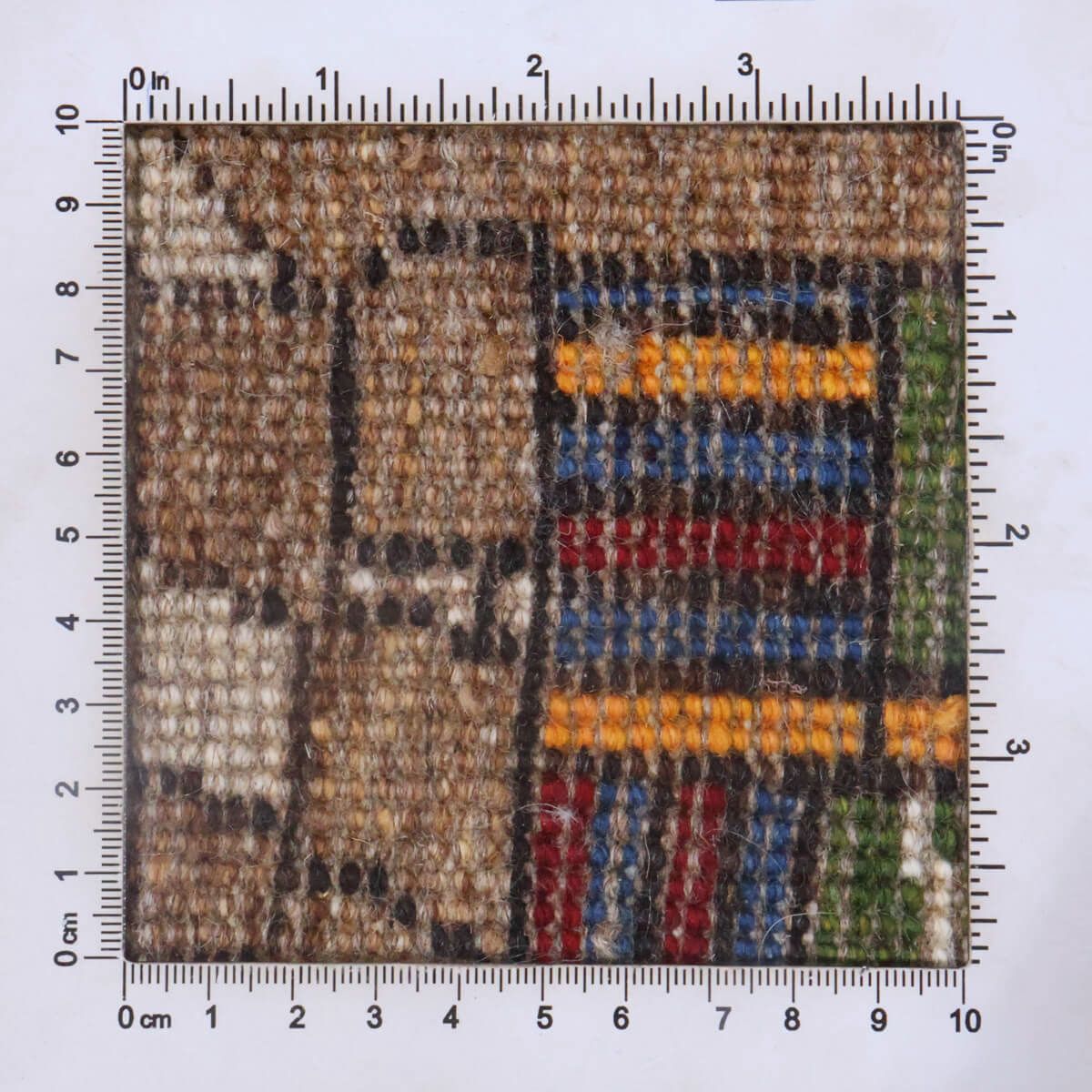 ギャッベ(ギャベ)カシュクリ 94×94cm(HM-70087)